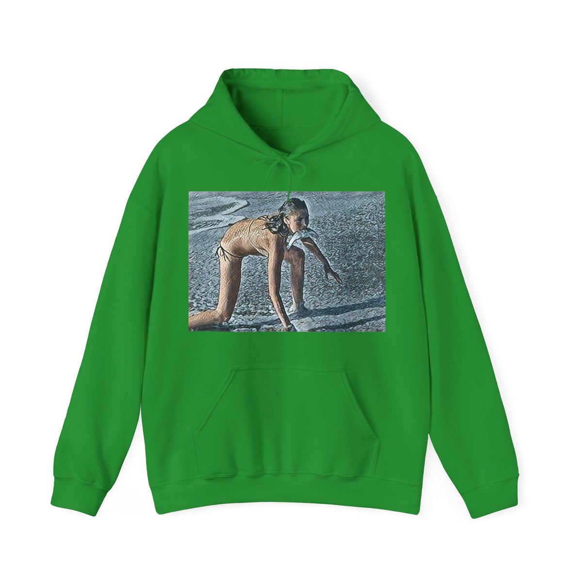 The Modern Woman Long Sleeve Graphic Print Unisex Heavy Blend™ Hooded Sweatshirt