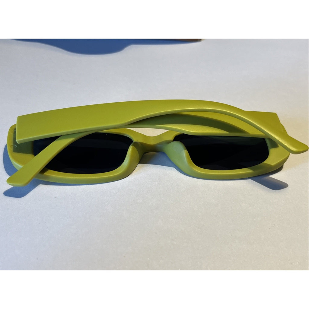 Arvo Sunglasses Hanna Muted Khaki Green Frames Unisex Shades Made In USA