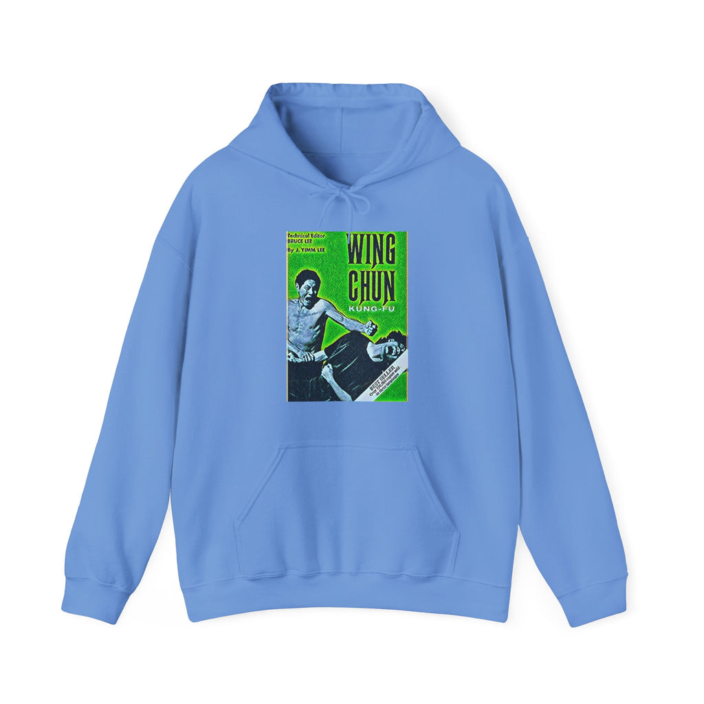 Wing Chun Kung-Fu Graphic Print Long Sleeve Unisex Heavy Blend Hooded Sweatshirt