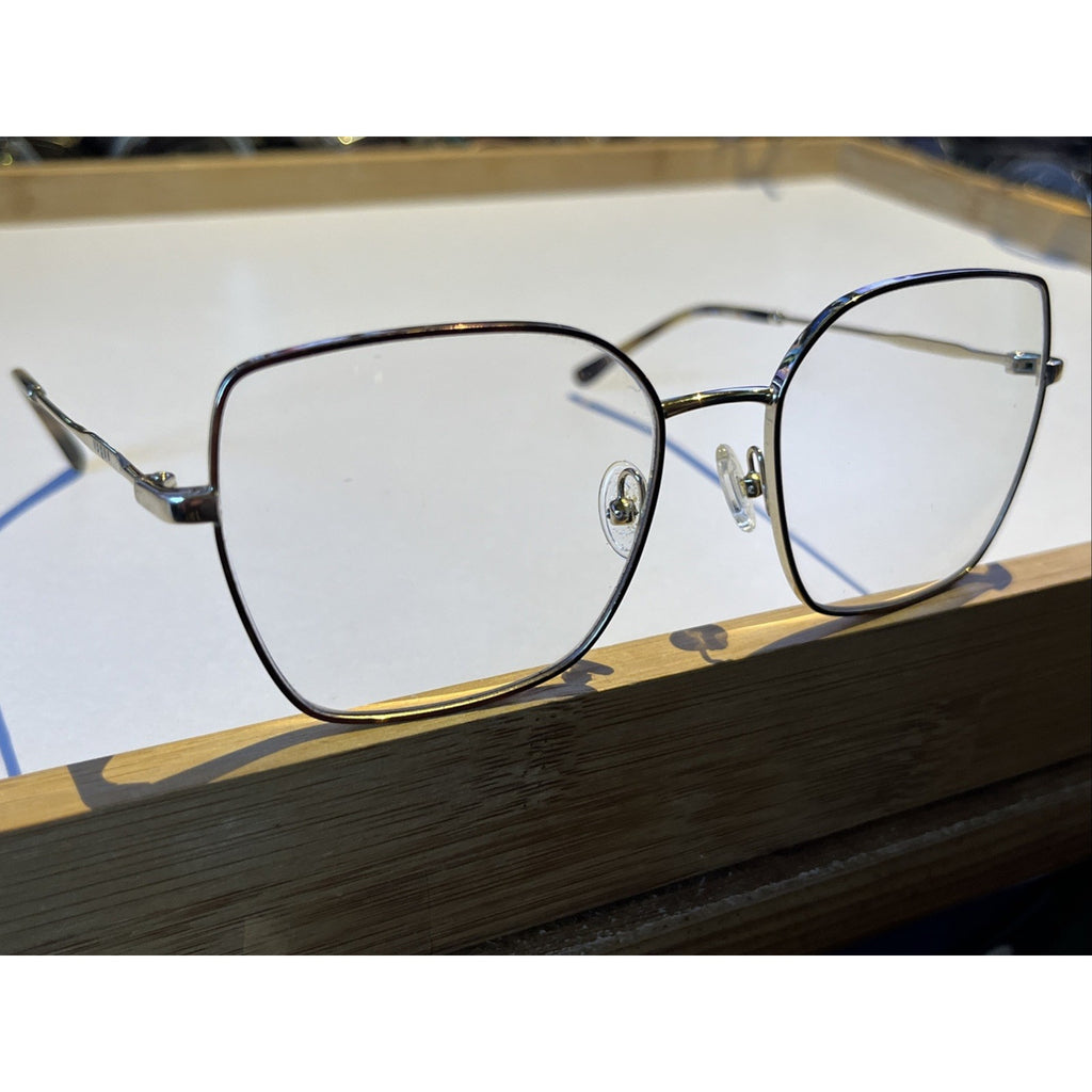 Vogue Eyewear Eyeglasses, VO 4274 5078 53-17-135 Silver Metal Square Frames Only