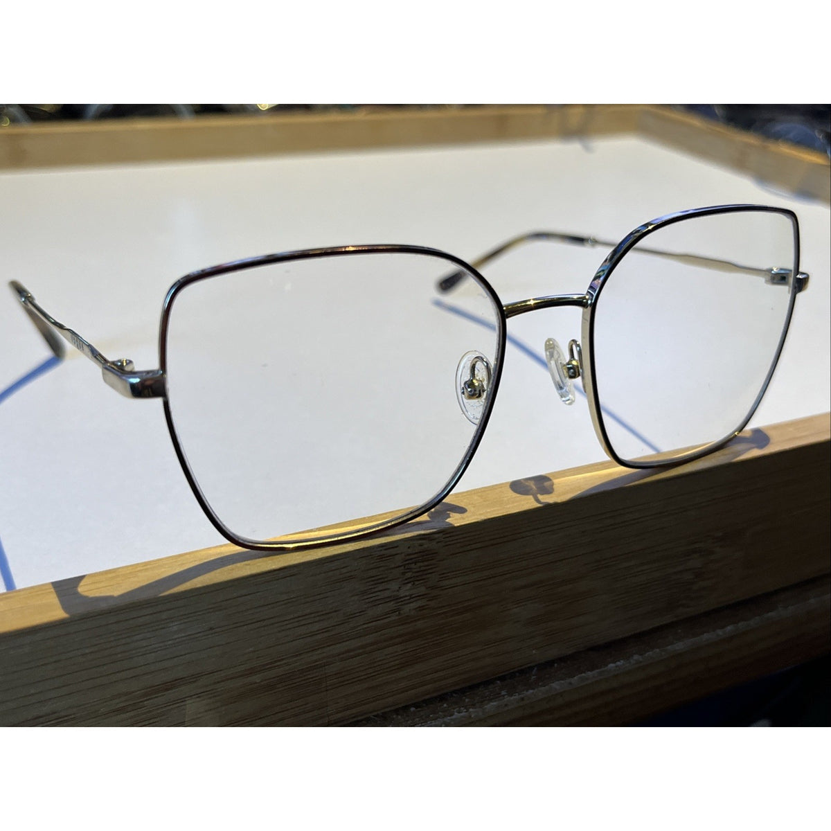 Vogue Eyewear Eyeglasses, VO 4274 5078 53-17-135 Silver Metal Square Frames Only