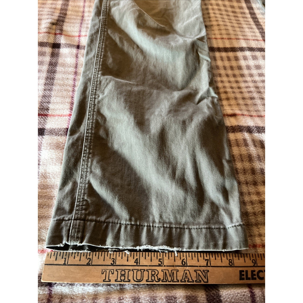 Carhartt Pants Mens 35x32 Fit Gray Canvas Carpenter Relaxed Fit Workwear Travel