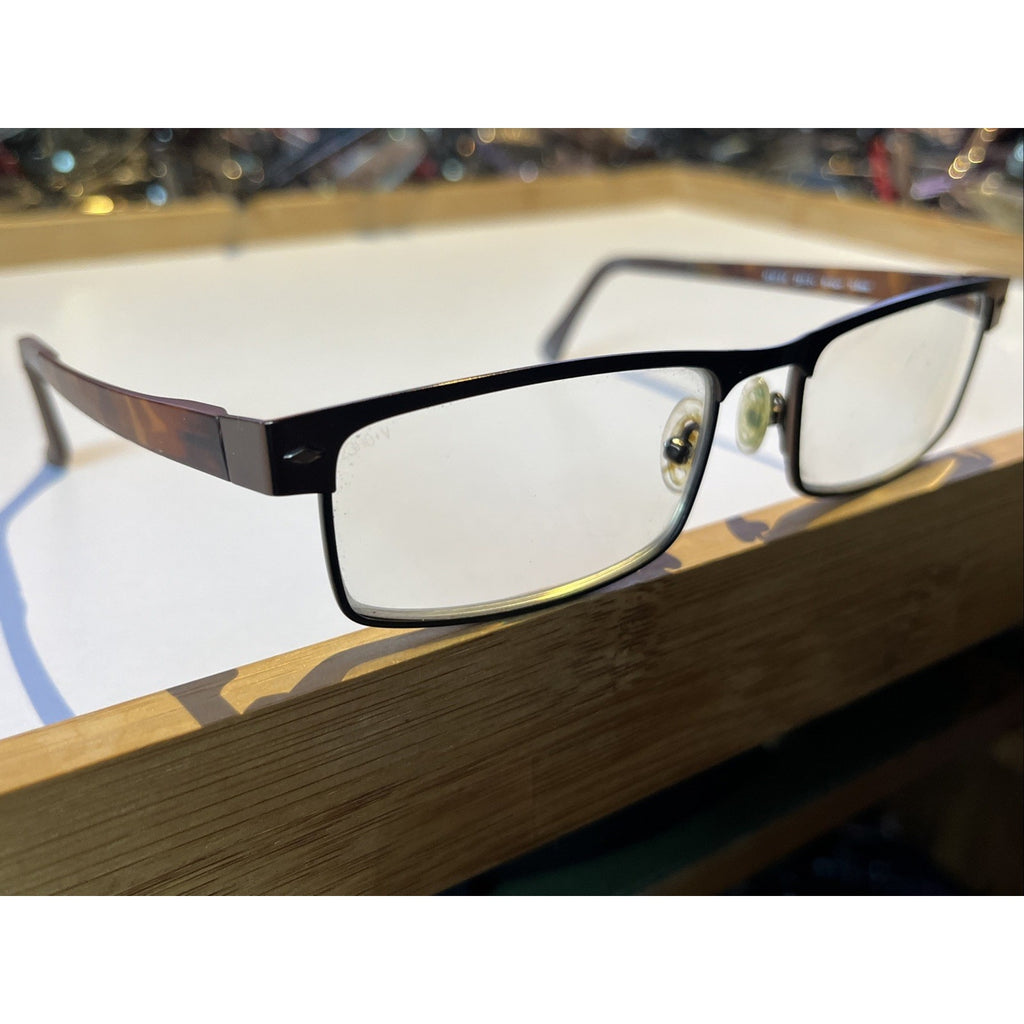 Pentax Eyewear Attitude 5 Z87-2 Brown Tort Eyeglasses 54-18-140 Frames Only