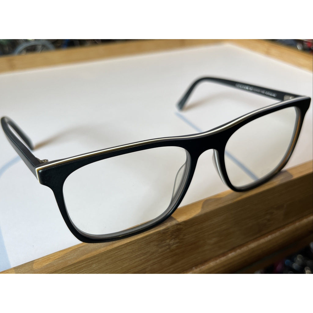 Warby Parker Fletcher W 103 Matte Black Eyeglasses 57-17-145 Eyewear Frames Only