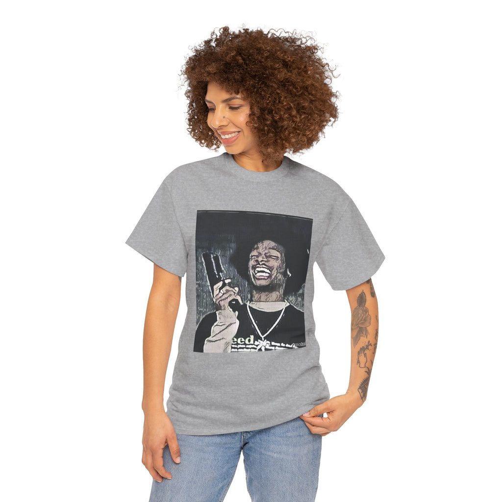 Shorty Scary Movie Graphic Print Short Sleeve Crew Unisex Heavy Cotton Tee Shirt