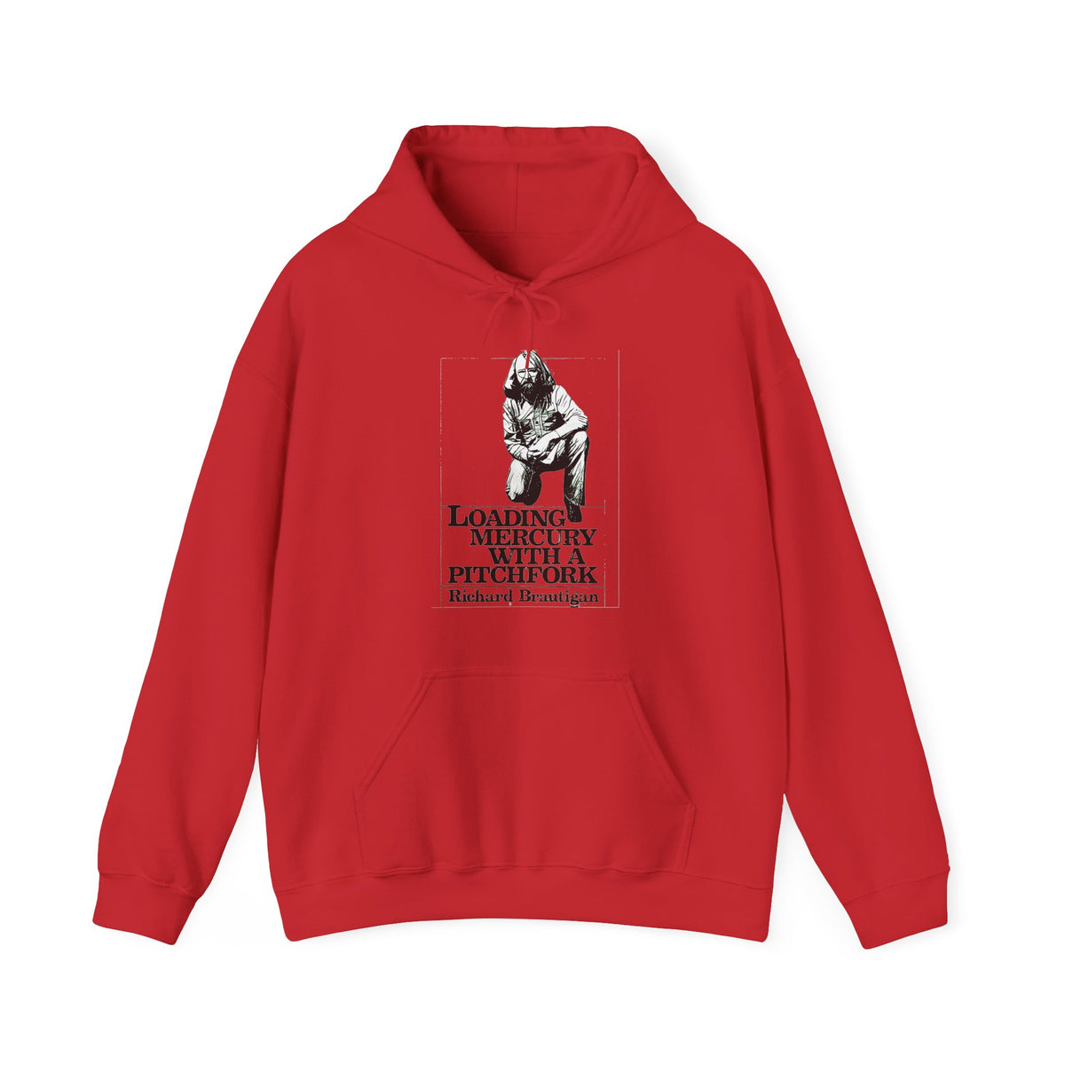 Loading Mercury With A Pitchfork Graphic LS Unisex Heavy Blend Hooded Sweatshirt
