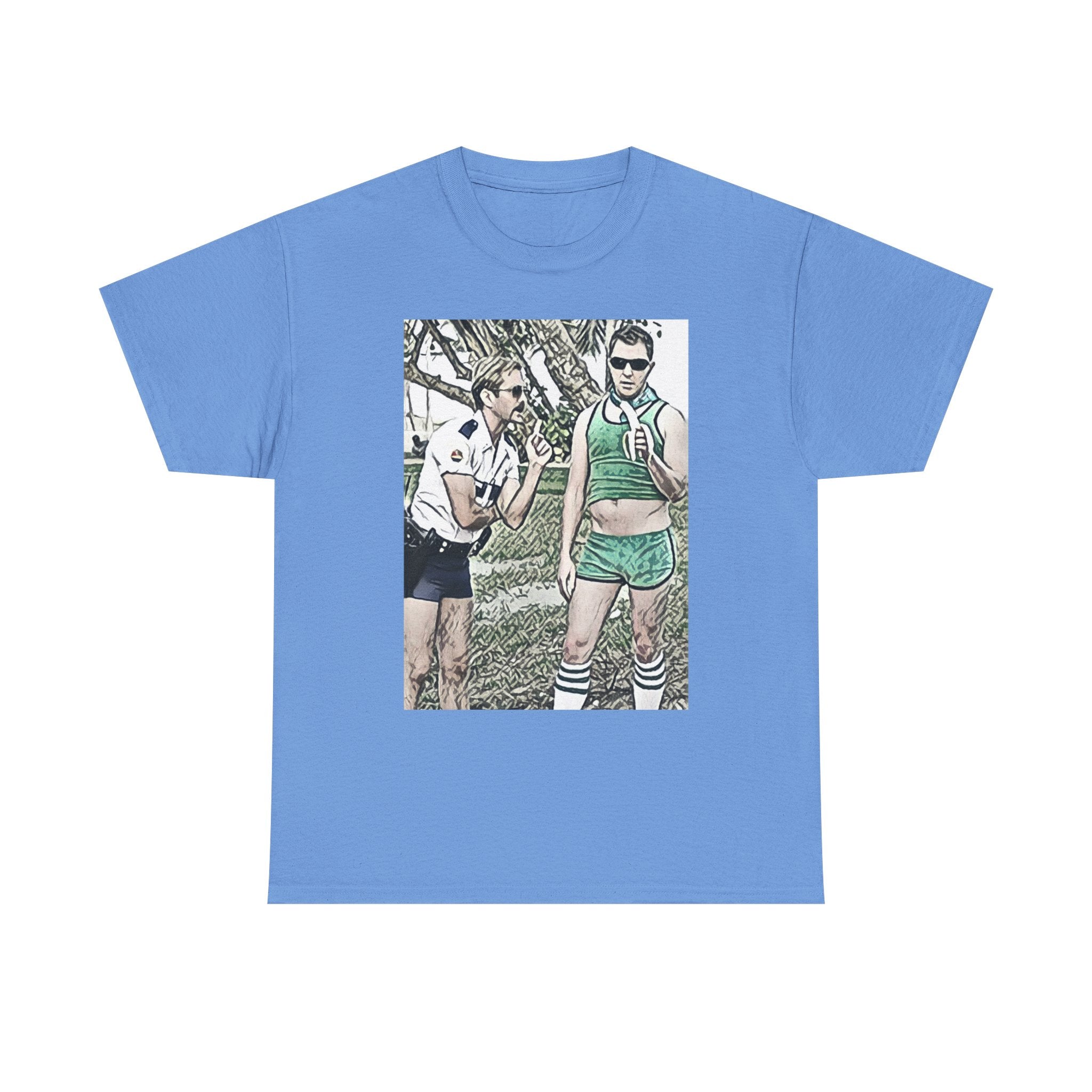 Reno 911 Graphic Print Short Sleeve Crew Neck Unisex Heavy Cotton Art Tee Shirt