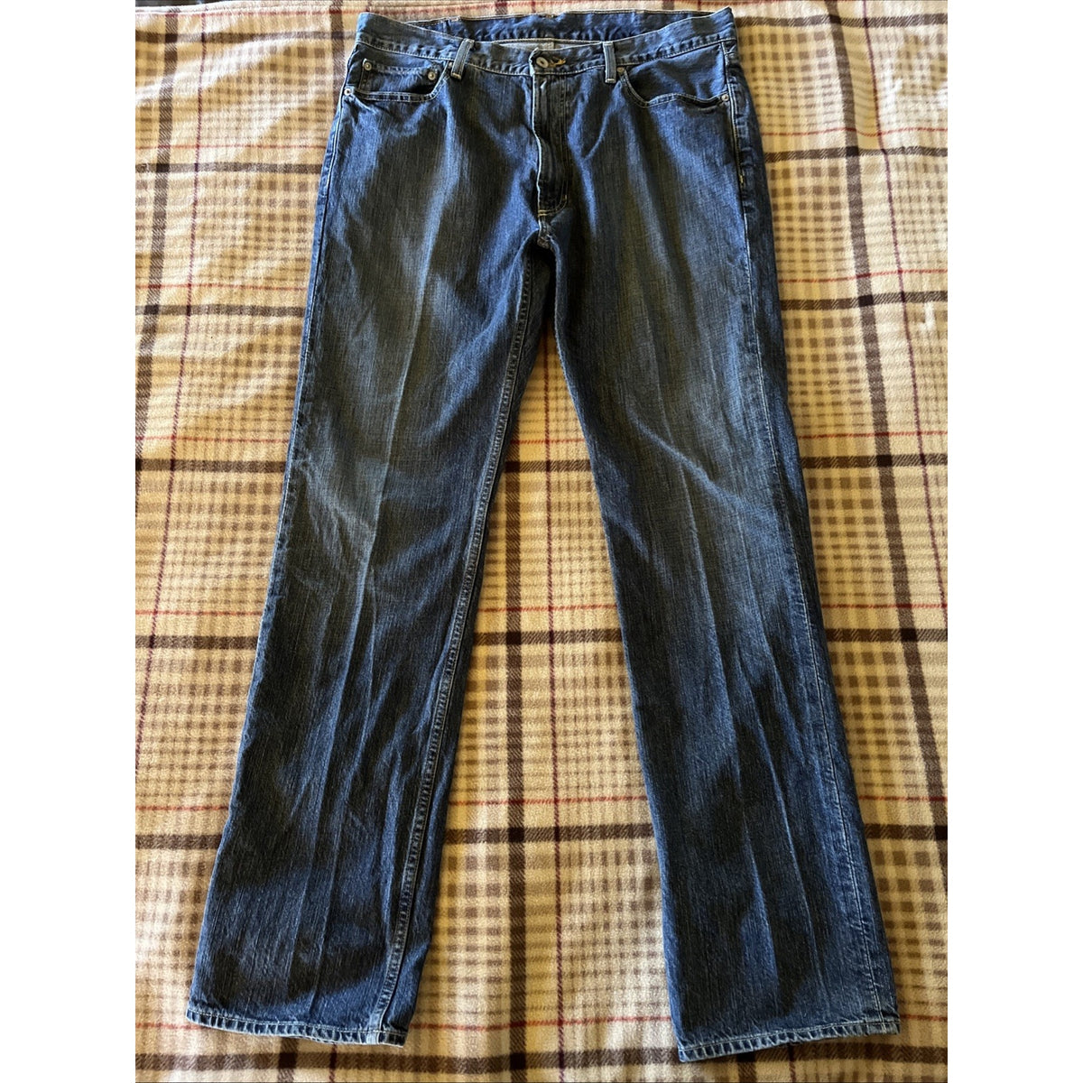 Cremieux Relaxed Fit Stright Leg Classic Denim Jeans Men's 36x34