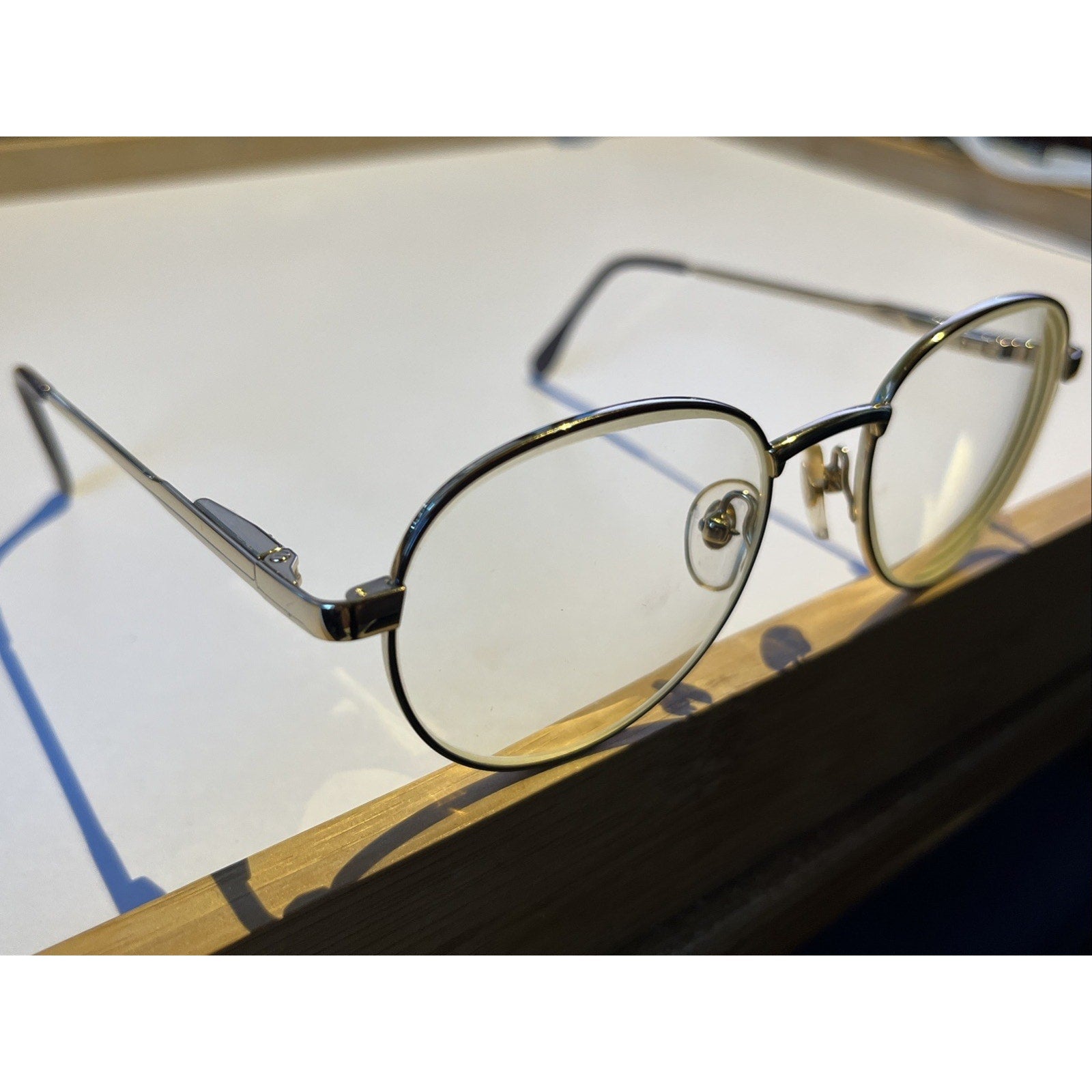 MAINSTREET EYEGLASSES 991 G/BU 48-18-135 Silver FULL RIM VZ66 Frames Only