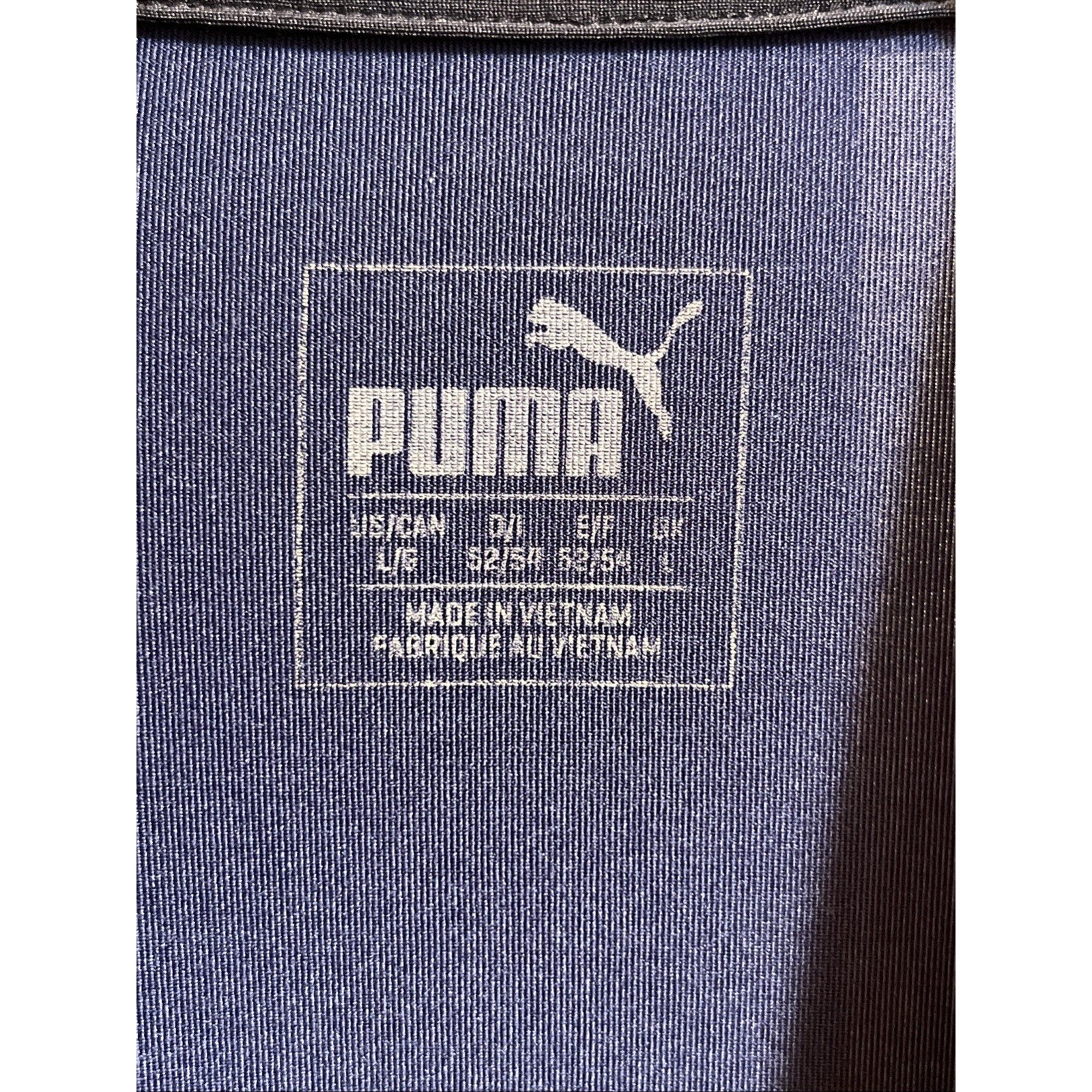 Puma Dry Cell Golf Polo Shirt Men's Size Large Multicolor Striped Performance