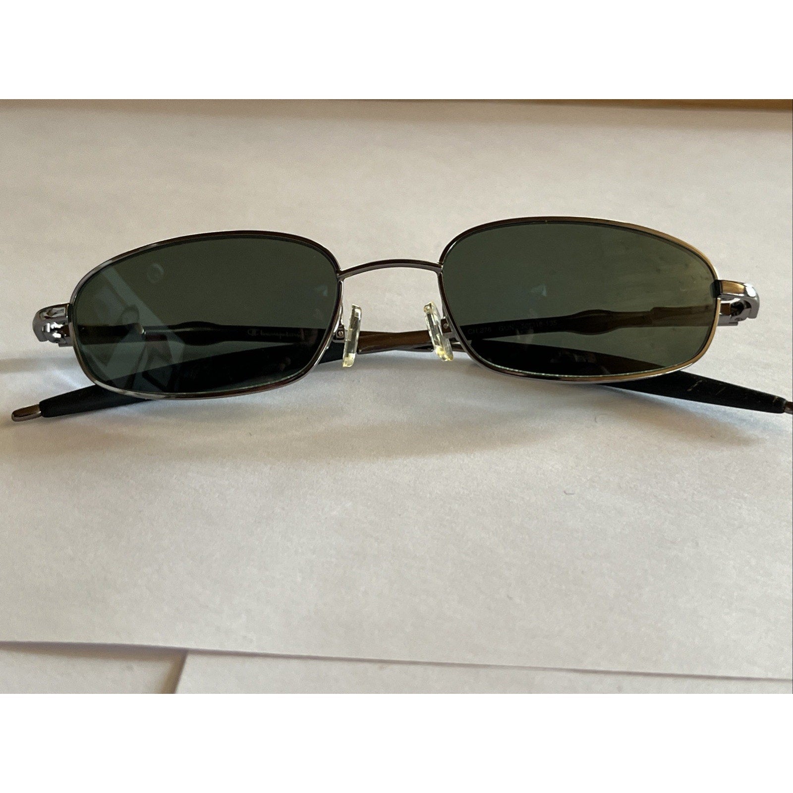 Vintage Champion Gunmetal Sunglasses 50-18-135 CH 276 Mens Womens Frames