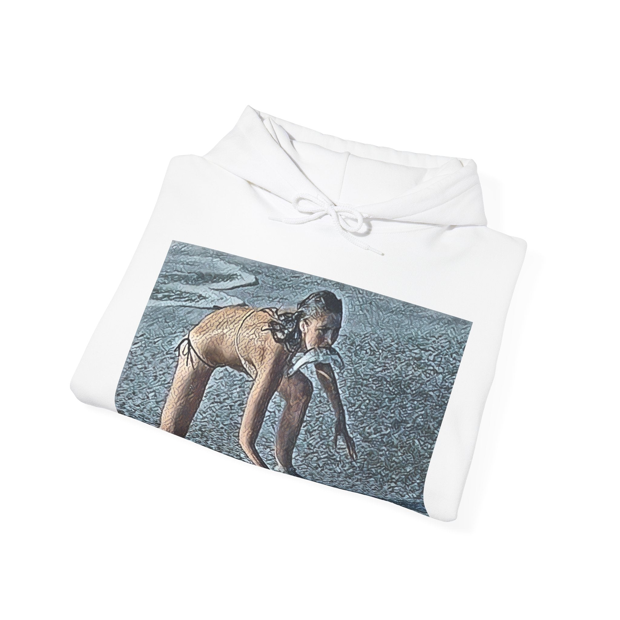 The Modern Woman Long Sleeve Graphic Print Unisex Heavy Blend™ Hooded Sweatshirt