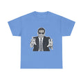 Blind Guy Mcsqueezy Michael Scott Office Graphic Print Unisex Heavy Cotton Tee