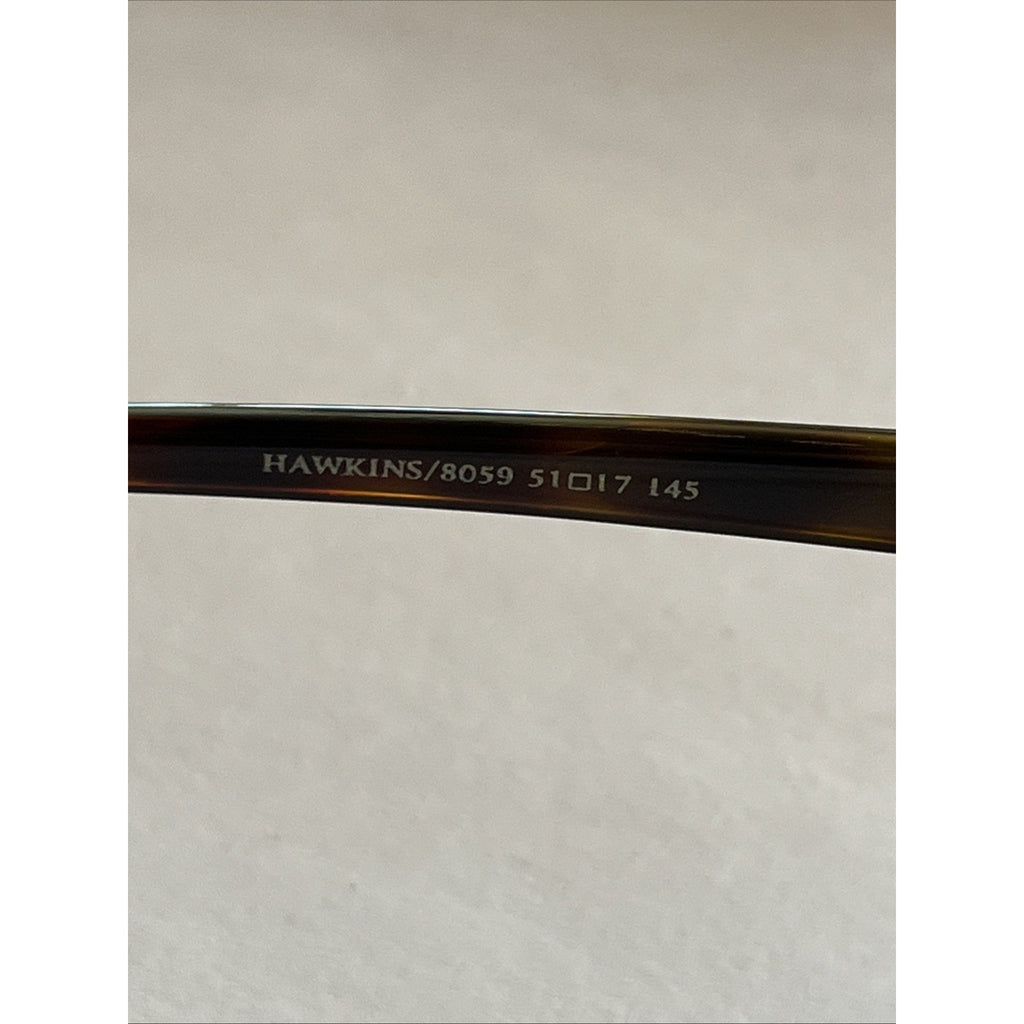 Seraphin Hawkins 8059 Eyeglasses Tortoise Brown Square Frames 51-17-145 21543