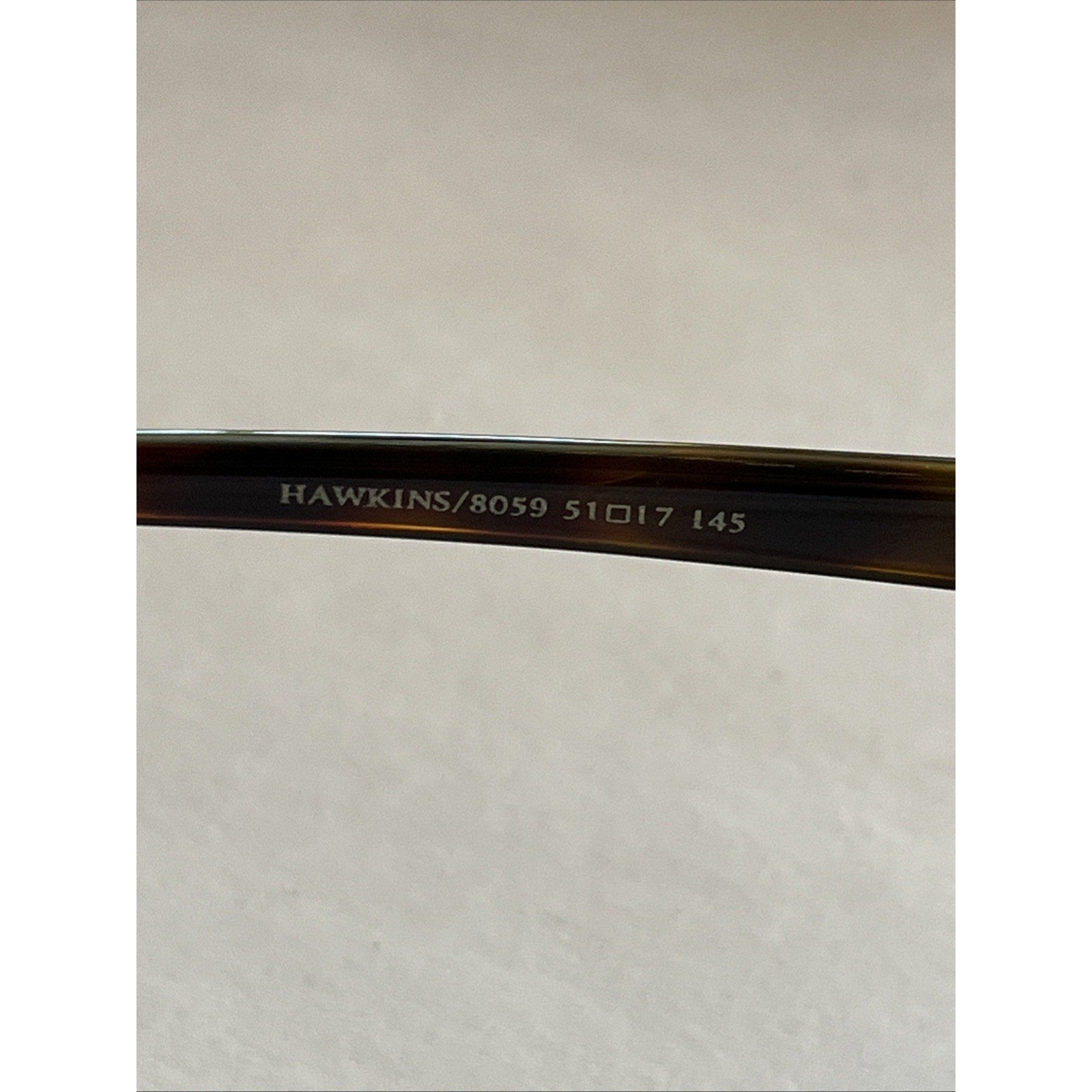 Seraphin Hawkins 8059 Eyeglasses Tortoise Brown Square Frames 51-17-145 21543