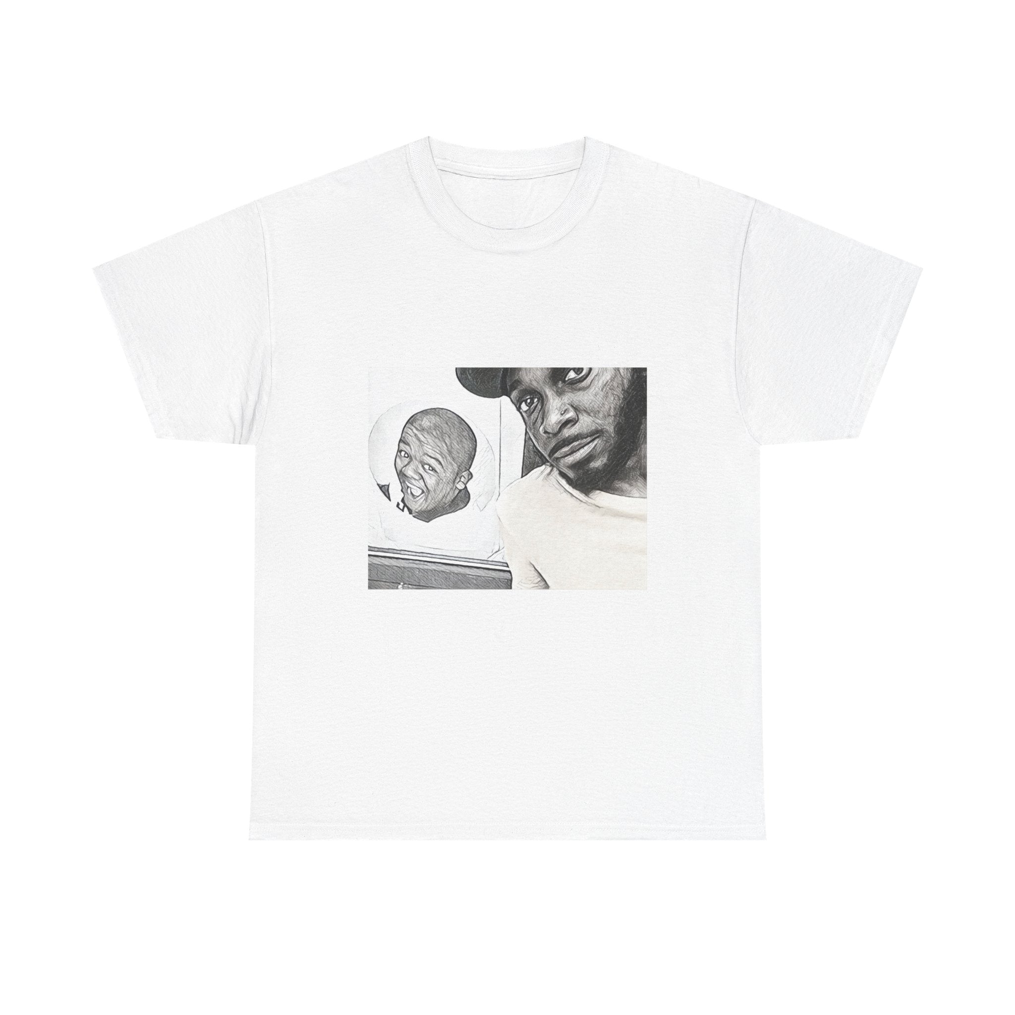 JPEGMafia Corey In The House Graphic Print Short Sleeve Unisex Heavy Cotton Tee