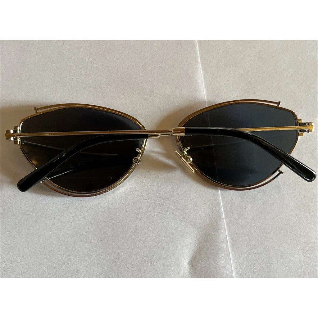 TORY BURCH TY 6103 BLACK GOLD AUTHENTIC FRAMES EYEGLASSES 55-16-140 3N