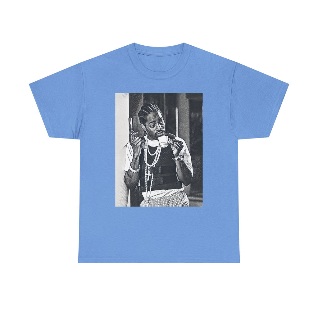 Andre 3000 Graphic Print Short Sleeve Crew Neck Unisex Heavy Cotton Tee Shirt
