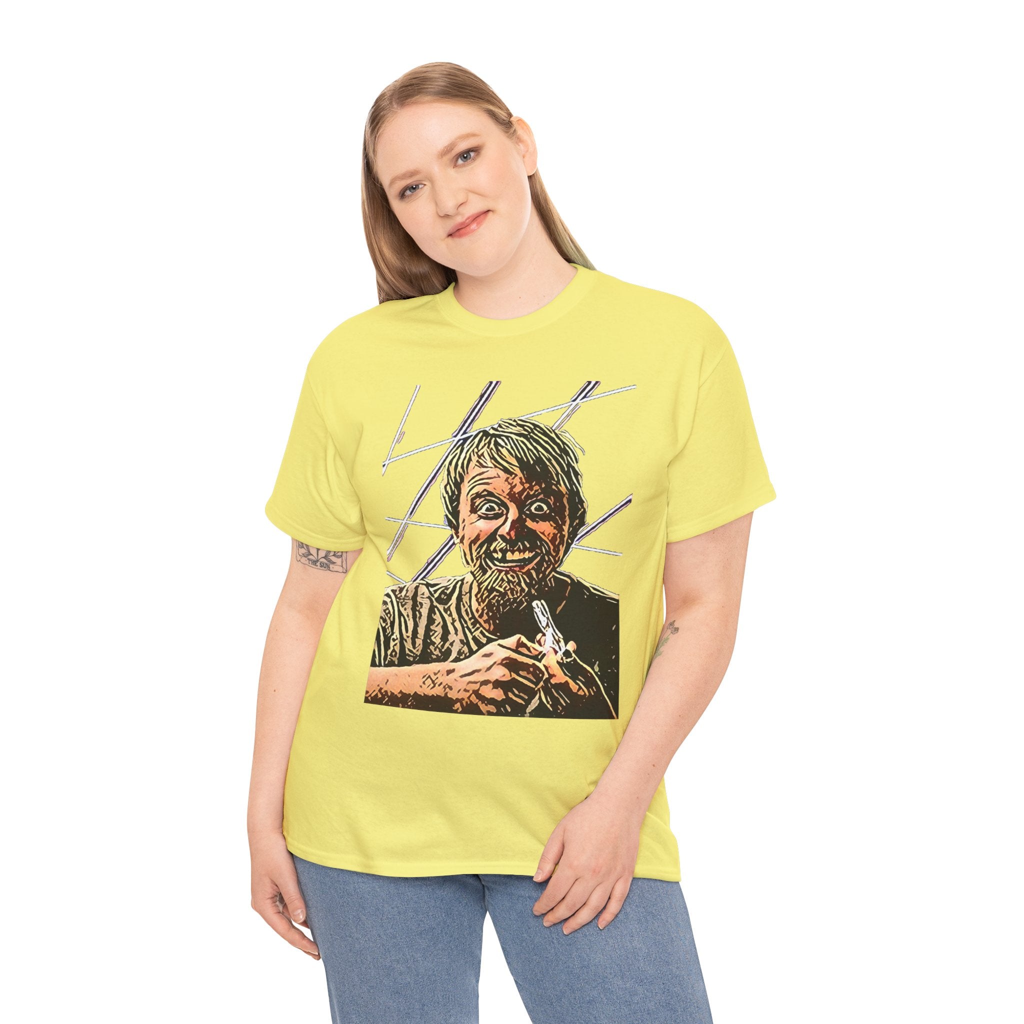 Rickety Cricket Always Sunny Graphic Print Short Sleeve Unisex Heavy Cotton Tee