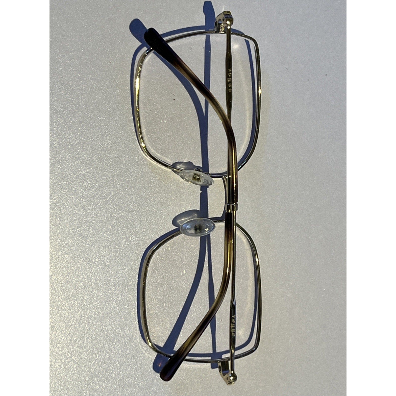 Vogue Eyewear Eyeglasses, VO 4274 5078 53-17-135 Silver Metal Square Frames Only