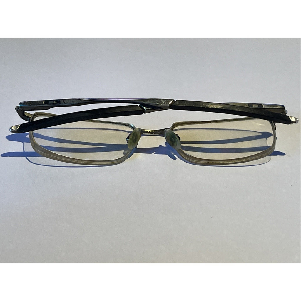 Oakley Barrelhouse 0.5 Pewter Eyeglasses OX3174-0253 53-18-139 Half Frames Only