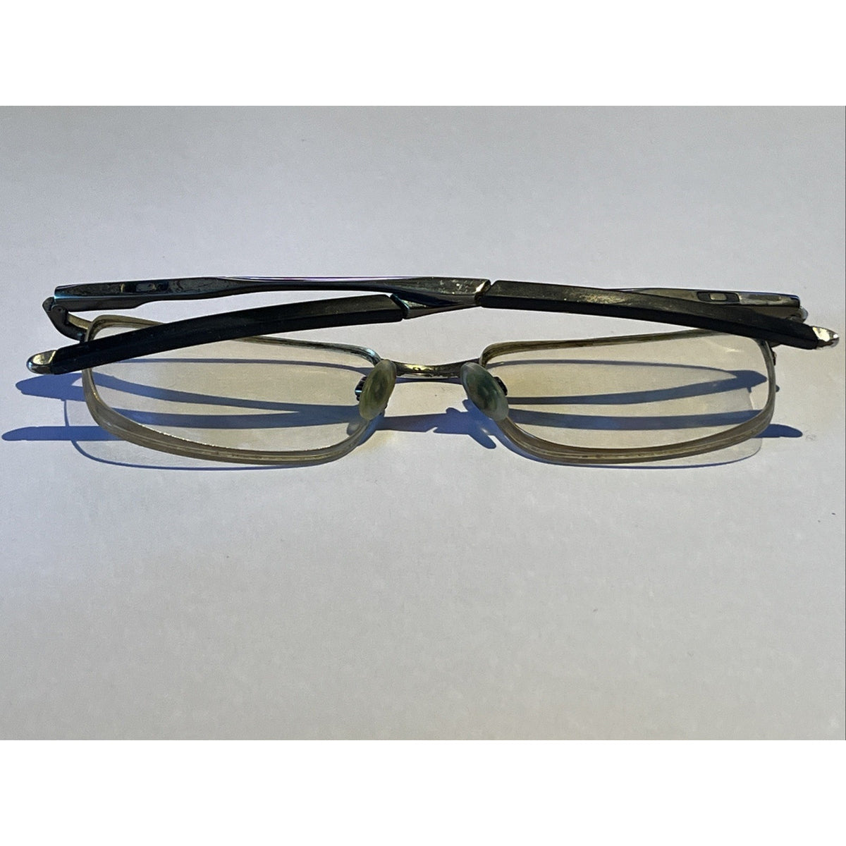 Oakley Barrelhouse 0.5 Pewter Eyeglasses OX3174-0253 53-18-139 Half Frames Only
