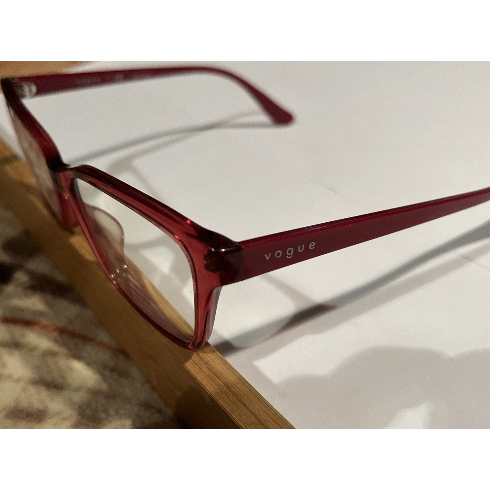 Vogue Eyeglasses Frames VO5420 2831 Burgundy Red 54-17-140 Womens Reading