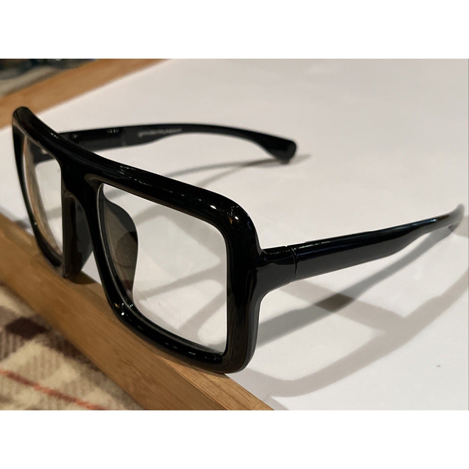 Oakley Grinder Punch Oversized Square Fashion Glasses Black Frame Model 80332B