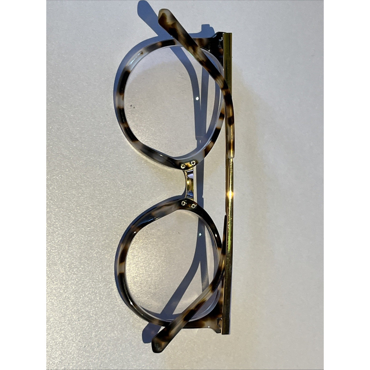 Firmoo Judy 20307 Eyeglasses Optical 52-20-145 Gray Brown Tortoise Frames Only