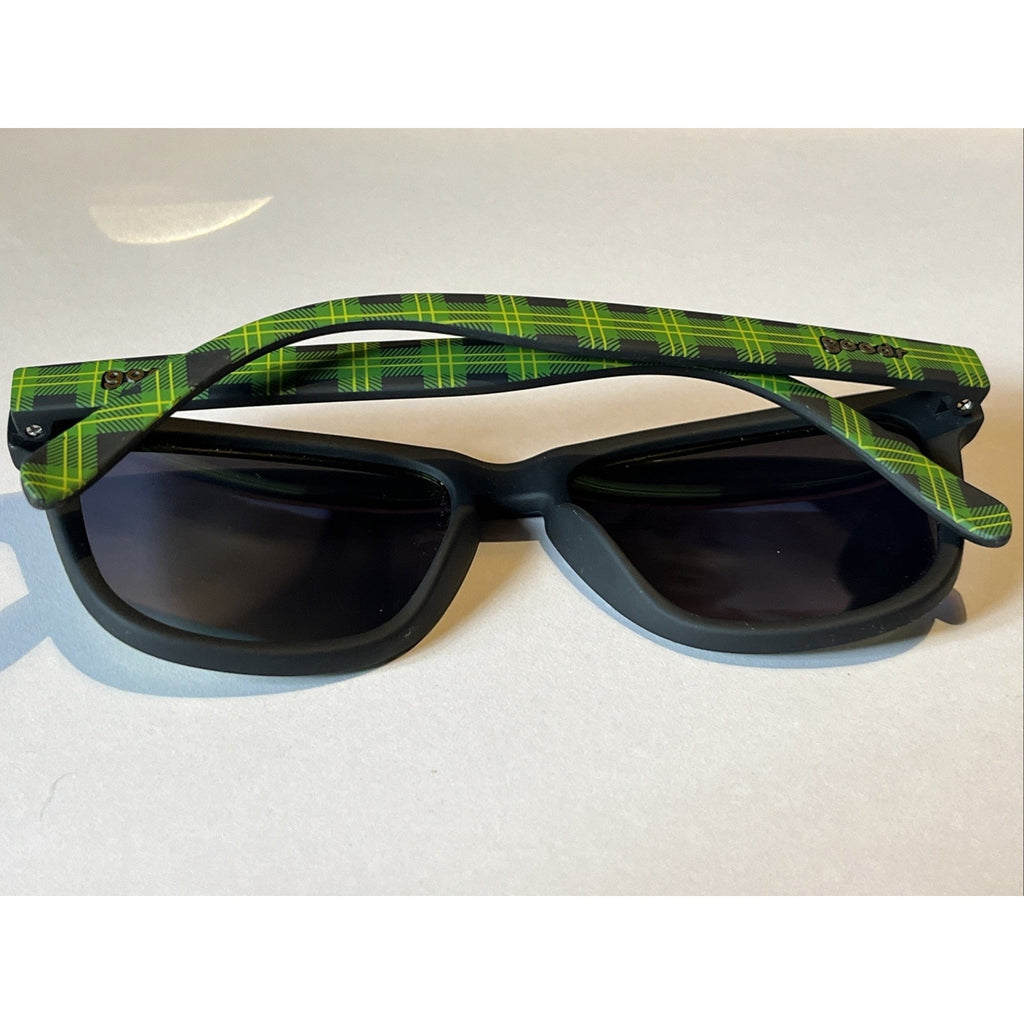 Goodr Clash of the Tartans OG Frame Polarized Lens Sunglasses St. Patrick's Day