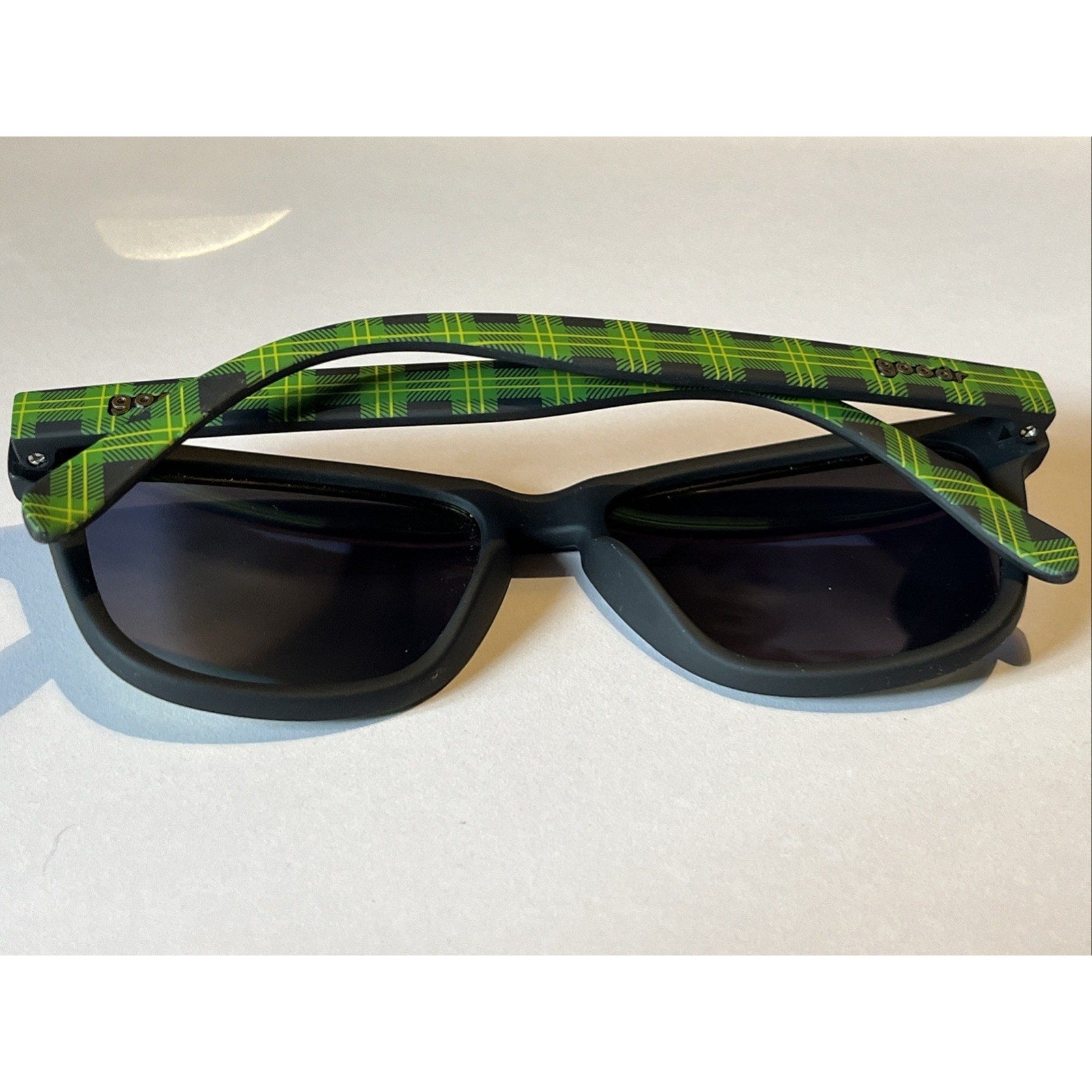 Goodr Clash of the Tartans OG Frame Polarized Lens Sunglasses St. Patrick's Day
