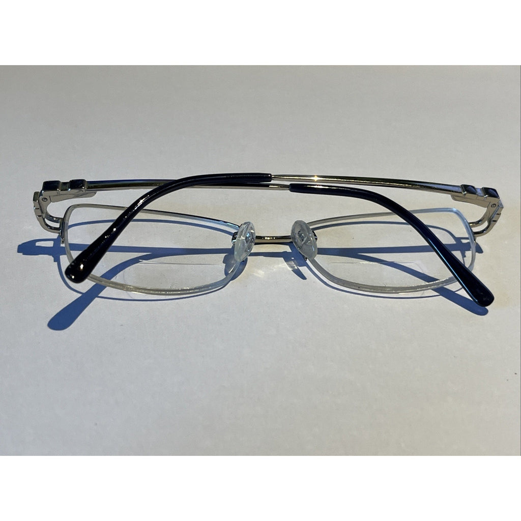 CHARMANT ARISTAR Eyeglasses AR30818 543 Blue Womens 51-17-135 Silver Frames Only