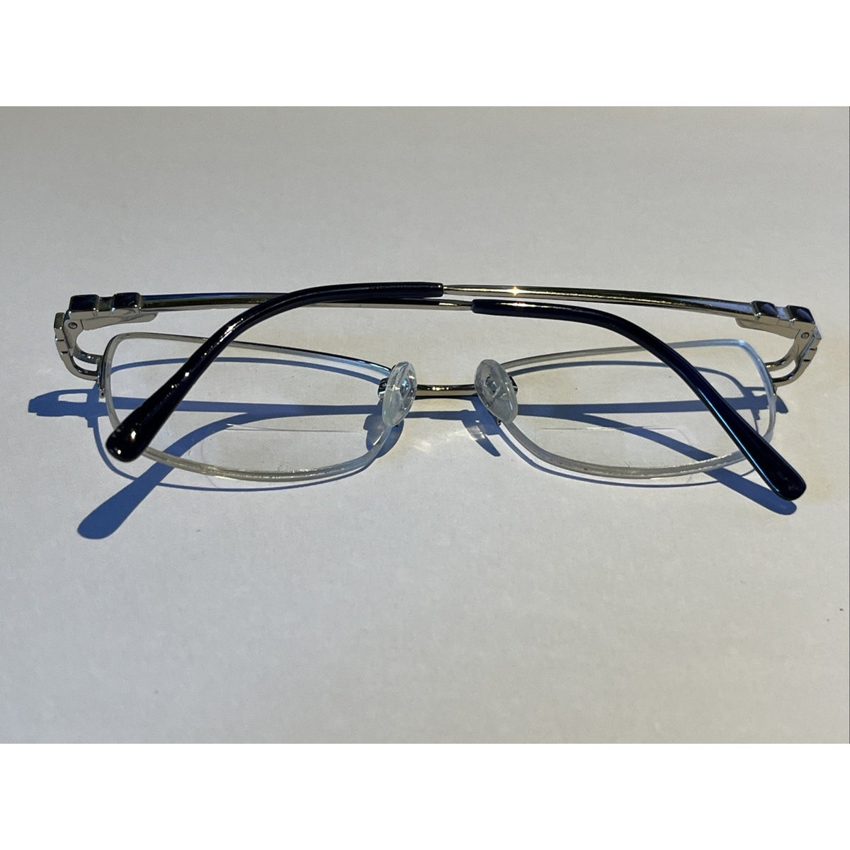 CHARMANT ARISTAR Eyeglasses AR30818 543 Blue Womens 51-17-135 Silver Frames Only