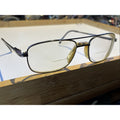 Priority Eyeglasses BEACON C2 56-17-145 Brown Silver Metal Full Rim Frames Only