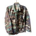 Vintage Woodland Camo Coat Hot weather Mens Combat small Reg Marines US Military