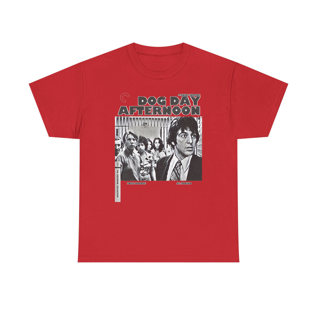 Dog Day Afternoon Graphic Print Al Pacino Black & White Unisex Heavy Cotton Tee