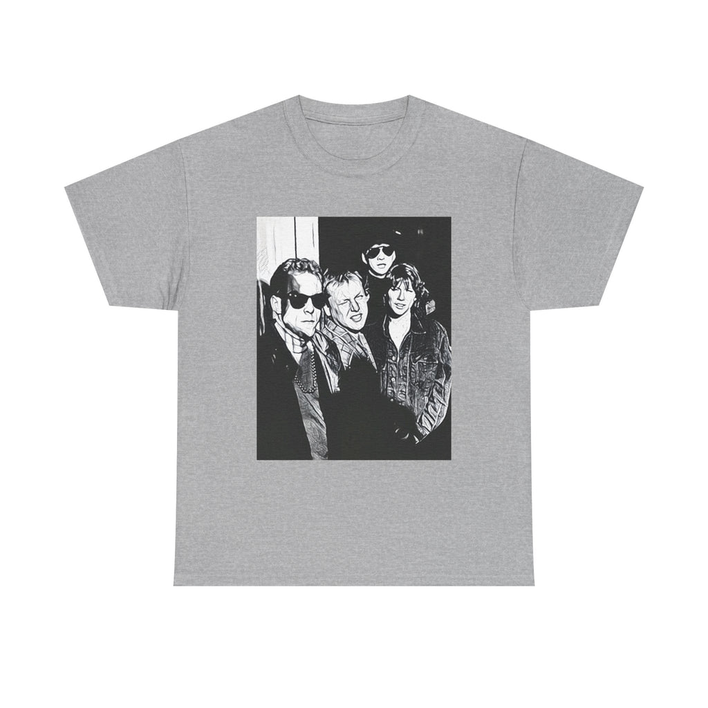 The Pixies Graphic Print Short Sleeve Crew Neck Unisex Heavy Cotton Tee Shirt