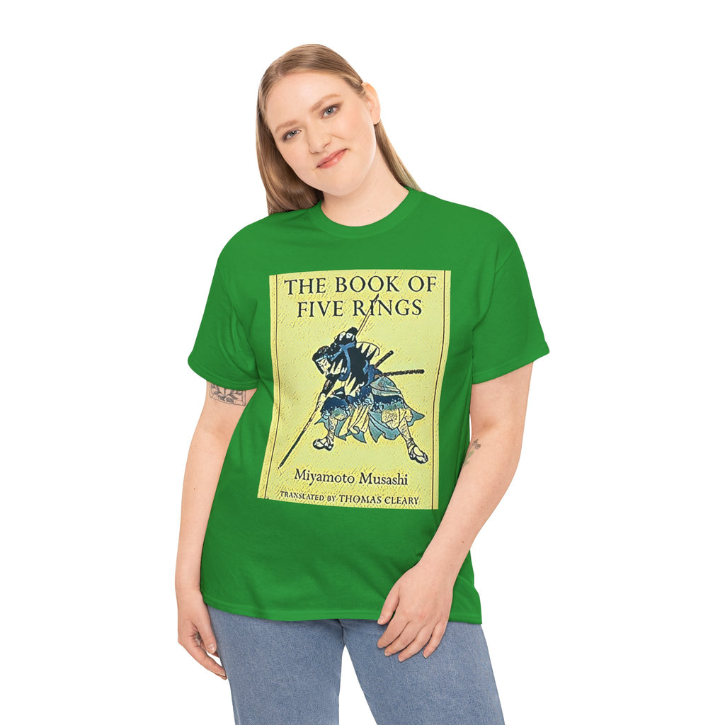 The Book Of Five Rings Graphic Print Short Sleeve Unisex Heavy Cotton Tee Shirt