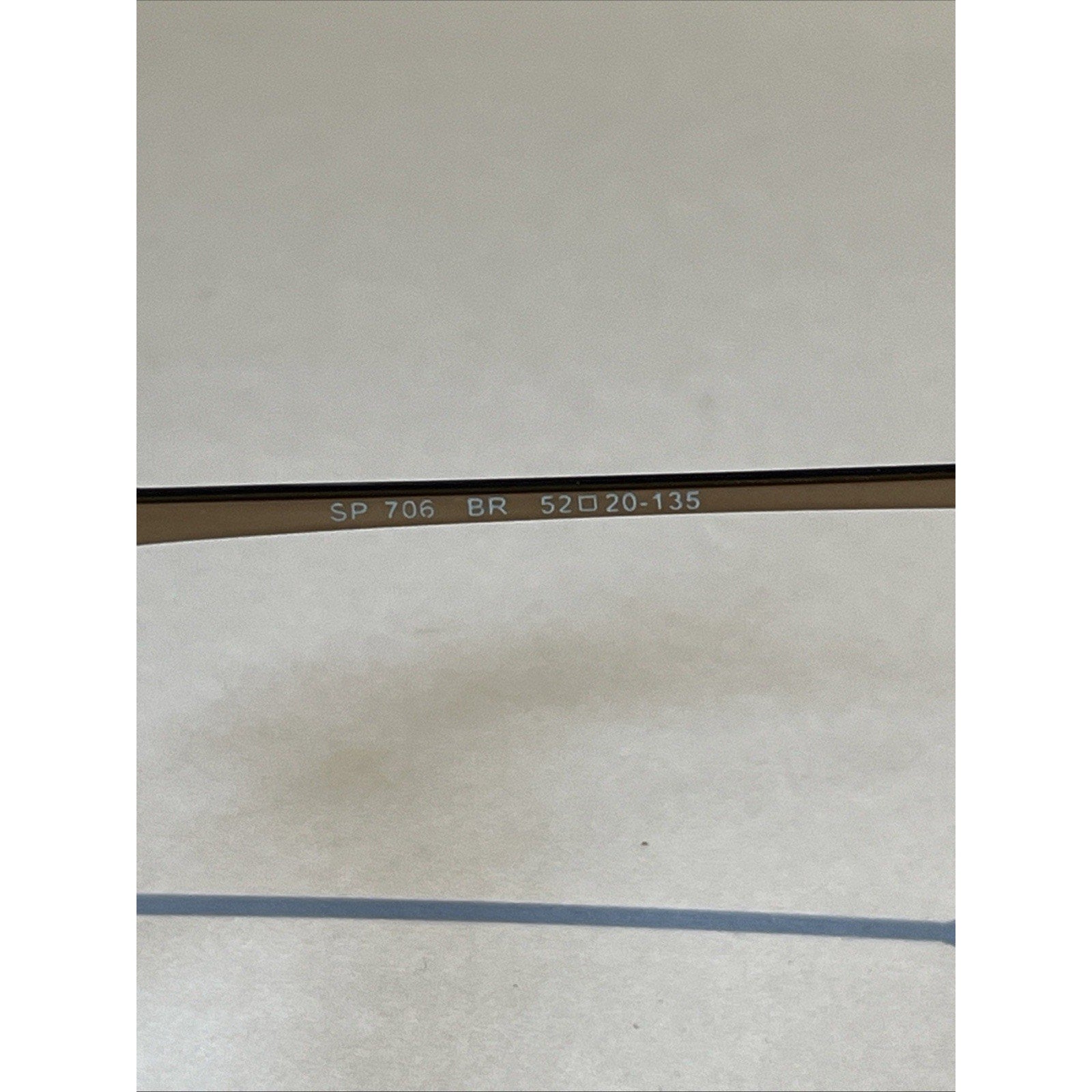 Splendor Eyewear SP 706 BR Eyeglasses 52-20-135 Metal Frames Only