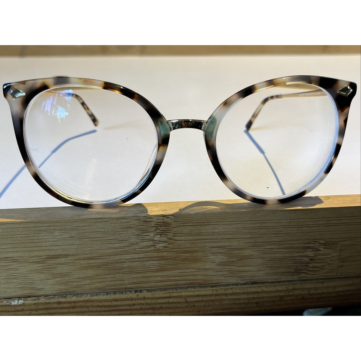 Firmoo Judy 20307 Eyeglasses Optical 52-20-145 Gray Brown Tortoise Frames Only