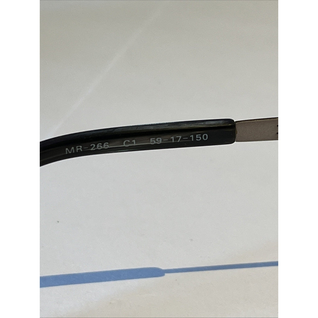 Michael Ryen Eyewear EYEGLASSES MR-266 C2 BLACK 59-17-140 Metal Frames Only