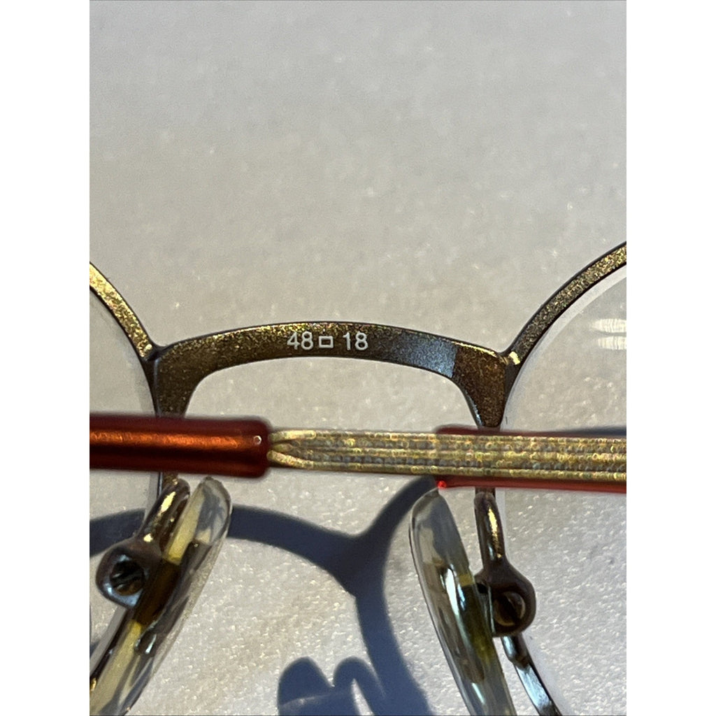 MARCHON Eyewear EYEGLASSES Disney 48-18-130 PINK Paisley Metal Frames Only