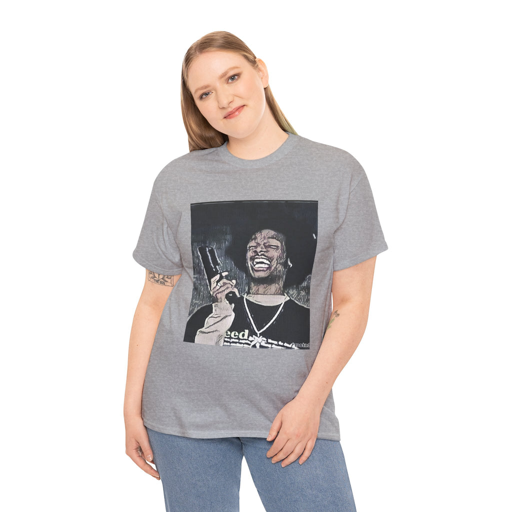 Shorty Scary Movie Graphic Print Short Sleeve Crew Unisex Heavy Cotton Tee Shirt