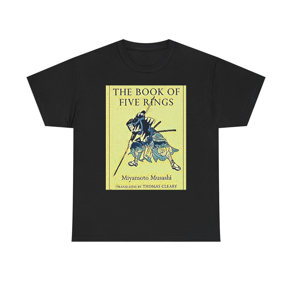 The Book Of Five Rings Graphic Print Short Sleeve Unisex Heavy Cotton Tee Shirt