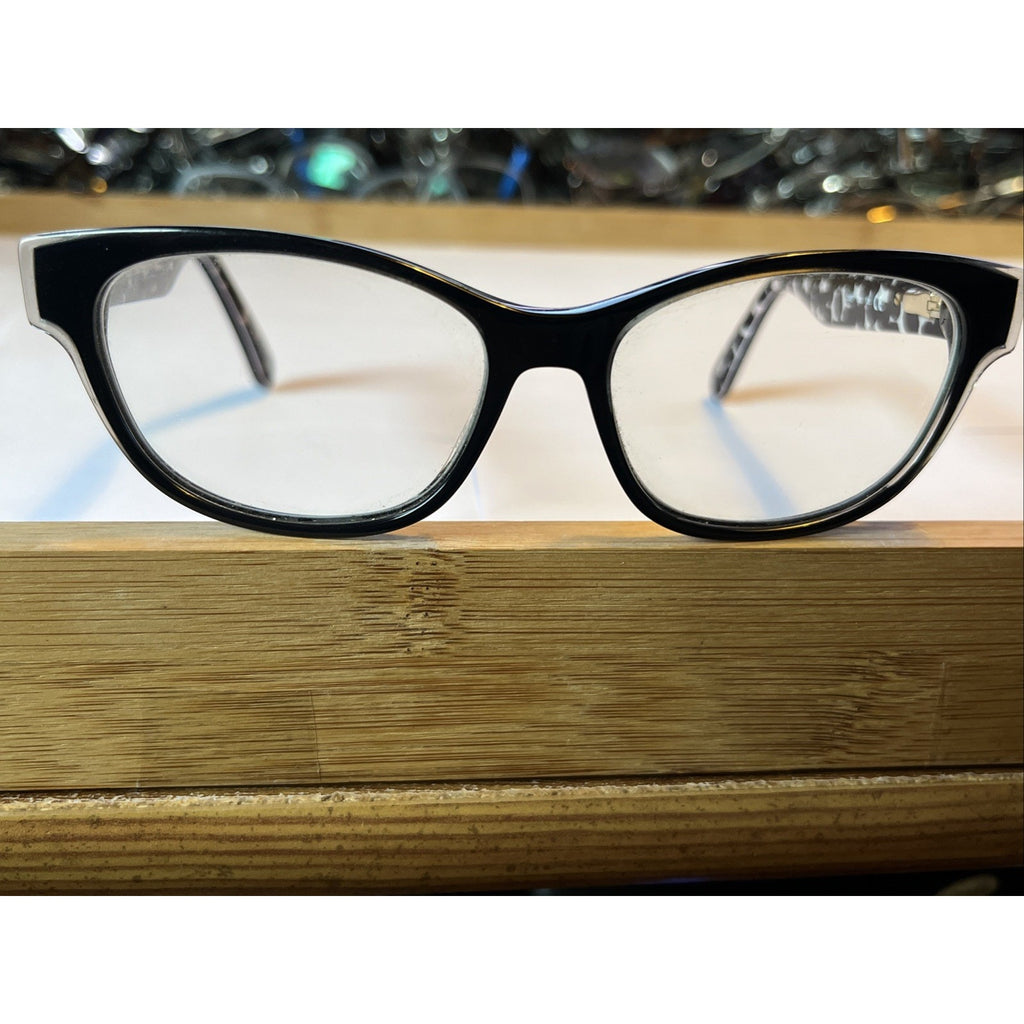kate spade new york Josef S30 Women’s Black Rectangular Full Rim 52-15-135