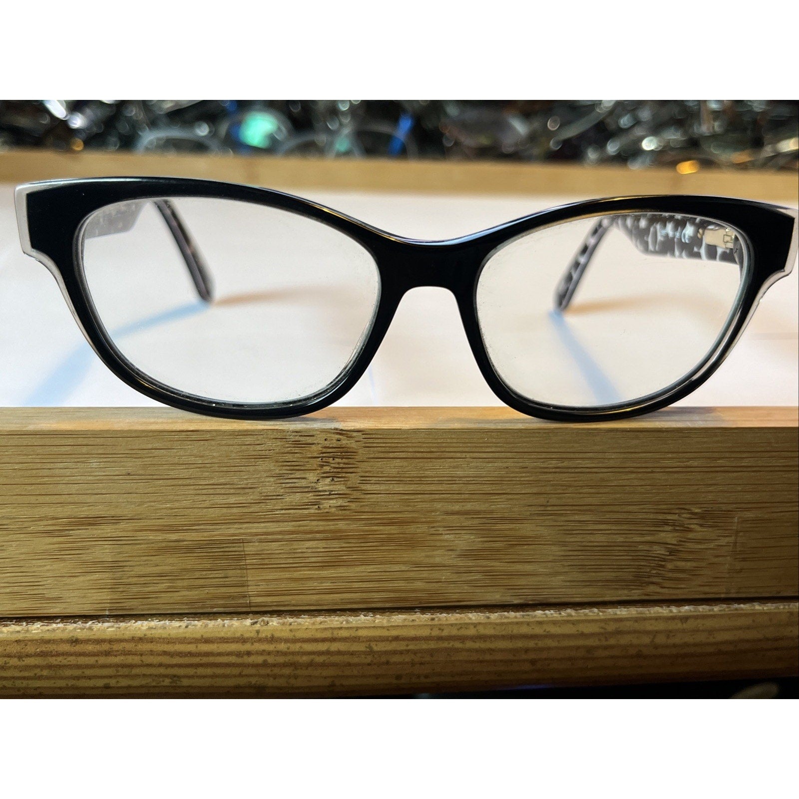 kate spade new york Josef S30 Women’s Black Rectangular Full Rim 52-15-135