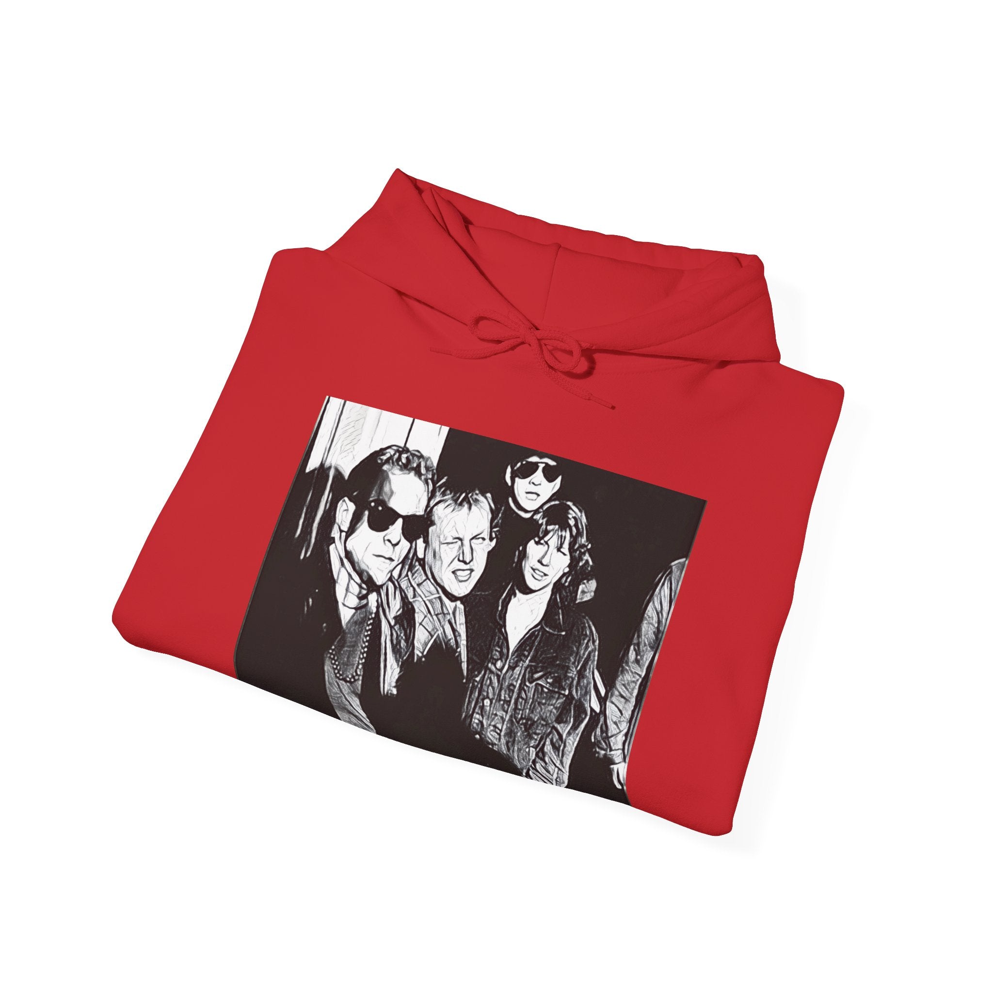 The Pixies Graphic Print Long Sleeve Unisex Heavy Blend™ Hooded Art Sweatshirt