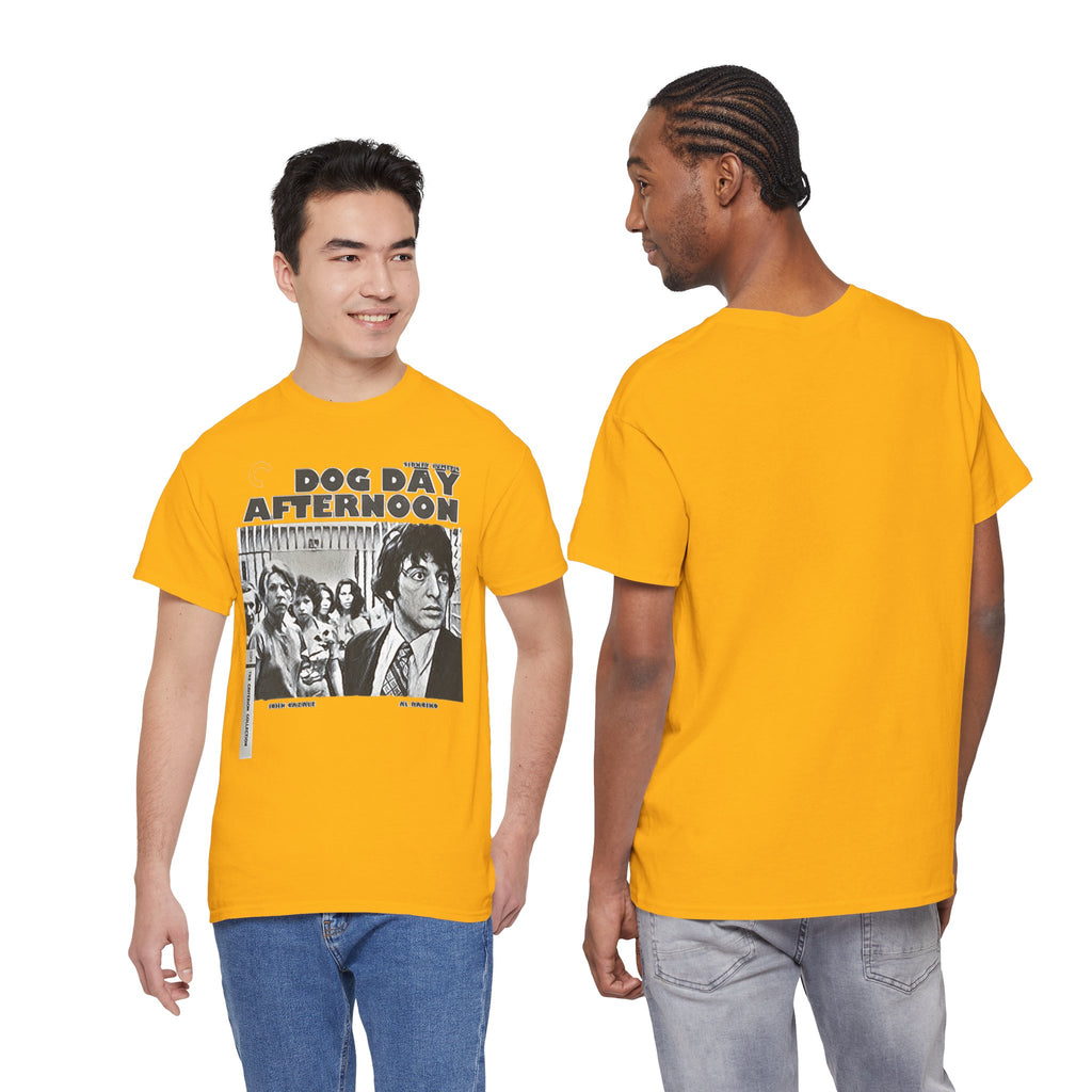 Dog Day Afternoon Graphic Print Al Pacino Black & White Unisex Heavy Cotton Tee