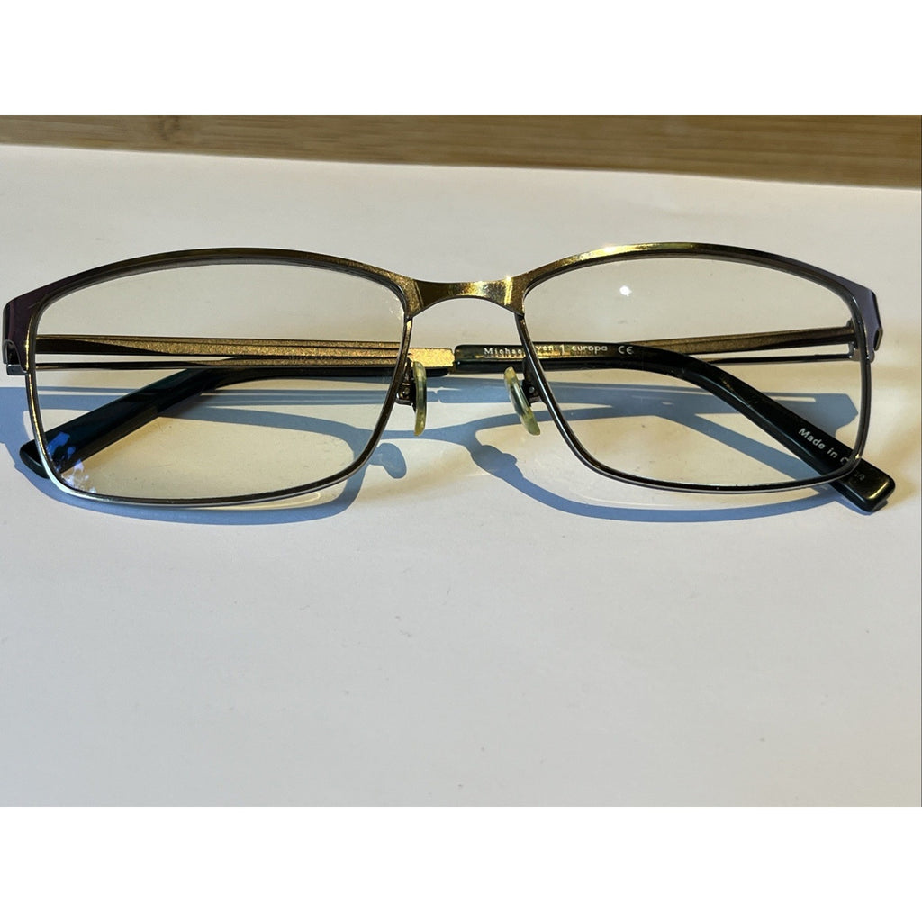 Michael Ryen Eyewear EYEGLASSES MR-266 C2 BLACK 59-17-140 Metal Frames Only