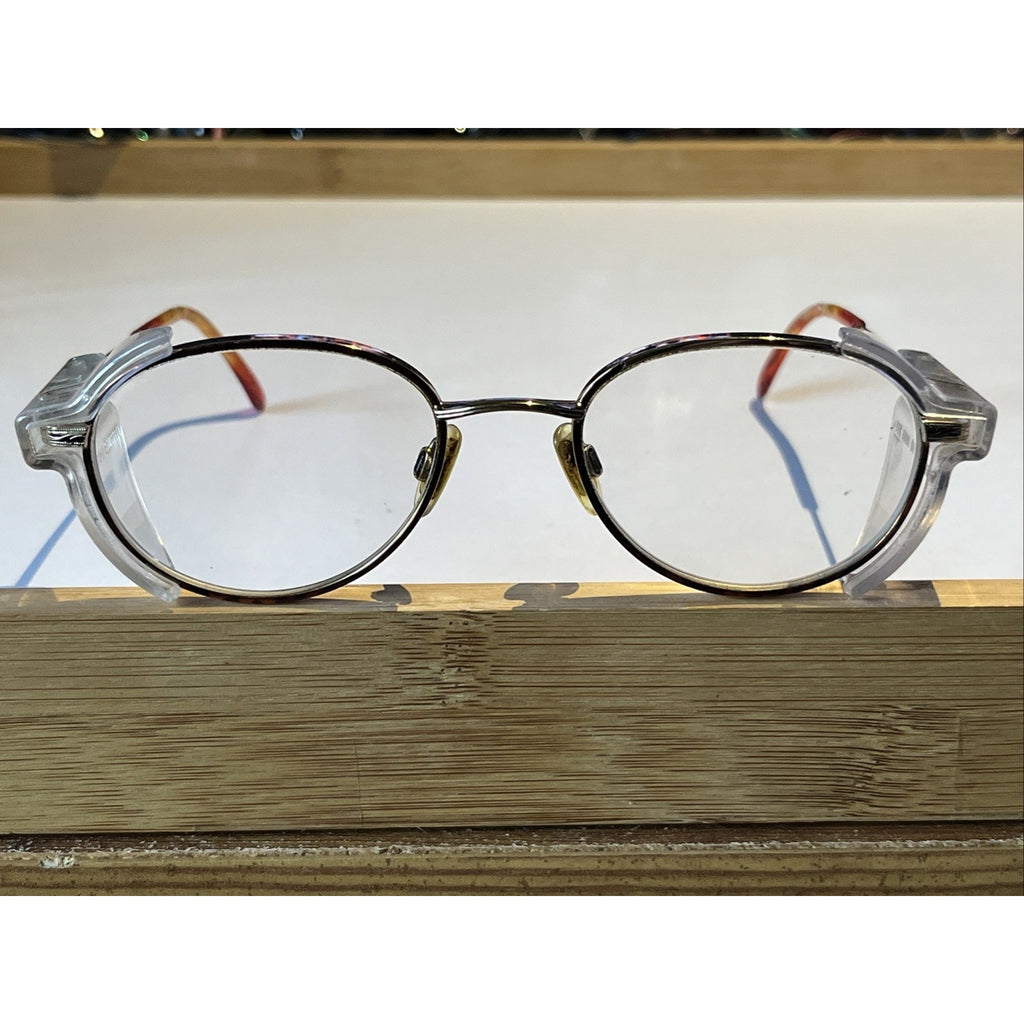 titmus Vintage Eyewear z87 tor cs96 Safety Eyeglasses 52-20 Metal Frames Only